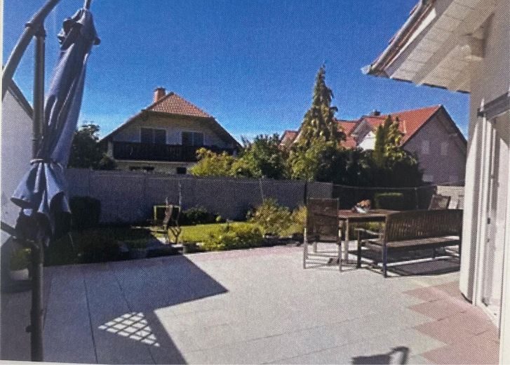 Terassenansicht Garten