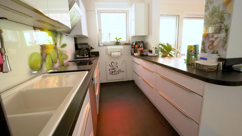 Traumhaus direkt am See mit eigenem Steg in der Natur – Küche