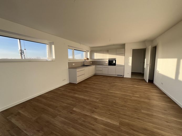 Wohnen/Kochen Blick zur Küche