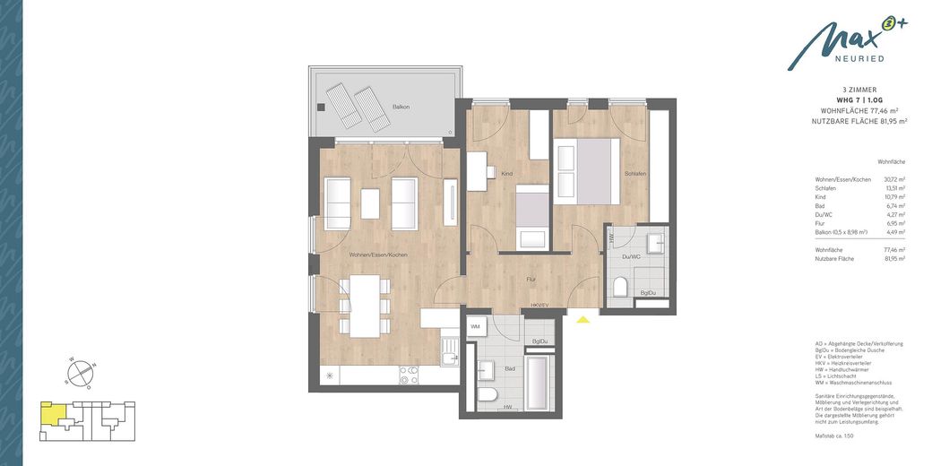 *PRONTA PER ESSERE ABITATA* SPLENDIDO APPARTAMENTO DI 3 LOCALI CON ESPOSIZIONE SUD-OVEST! – Foto 6
