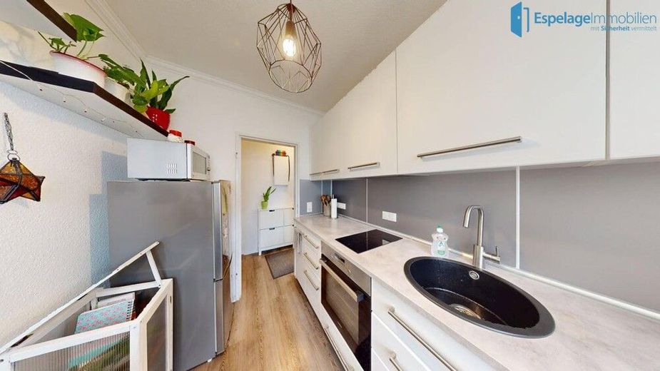 Eversten: apartamento de 1 habitación con plaza de aparcamiento &amp; jardín - Atractiva inversión – 3