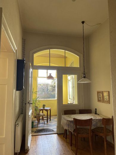 Idyllische Villa/Mehrfamilienhaus in grünem Erholungsort (Harz) - mit Ausbau-/Investmentpotential – Diele mit Wintergarten 1. OG