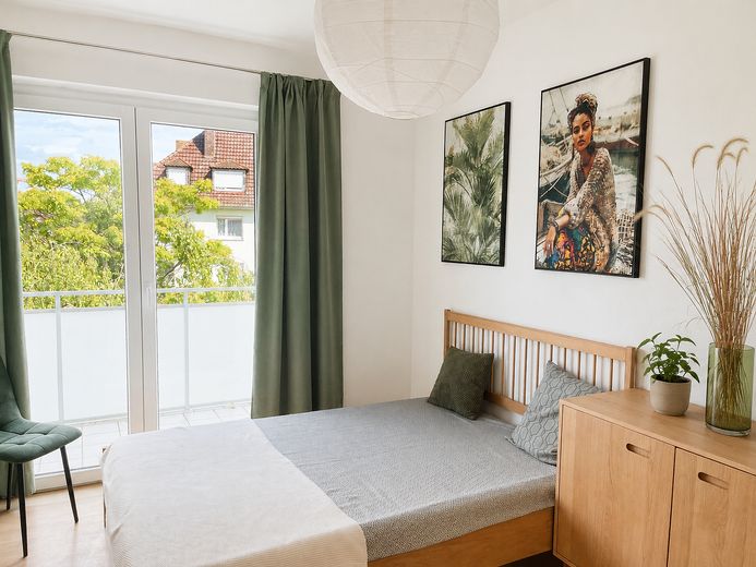 4er-Mädels-WG: Helles 14 m² Zimmer vollmöbliert – Zellerau an den Mainwiesen – Perspektive