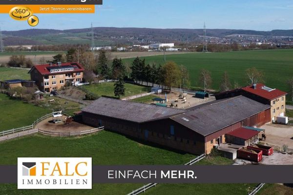***Immeuble résidentiel collectif & haras exclusif avec centre équestre sur un terrain d’env. 21 000 m²***