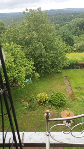 Blick von DG auf Garten