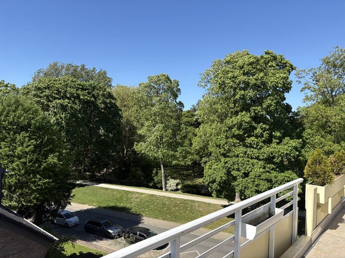 Blick von der Balkon-Terrasse