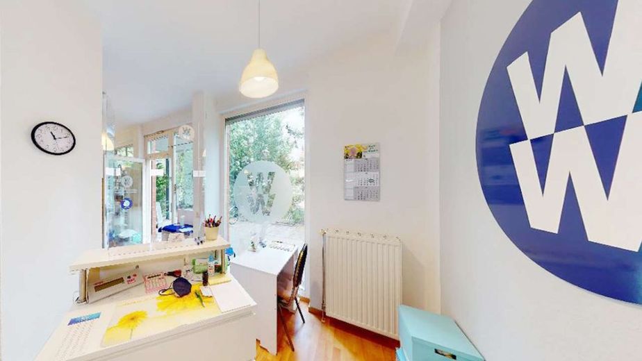 Flexible Gewerbe-/Wohneinheit mit Schaufenster &amp; Stellplätzen - ruhig &amp; citynah bei Berlin – Empfangsecke