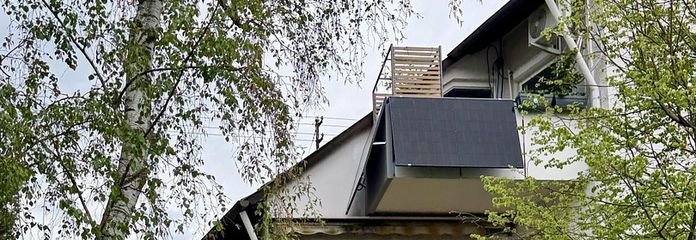 Ansicht außen von Süden