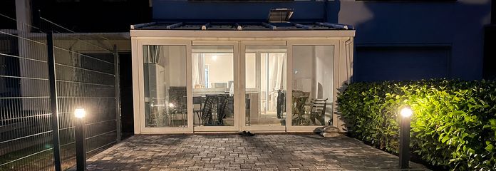 Kernsanierte 2-Zimmer-Erdgeschosswohnung, Wintergarten