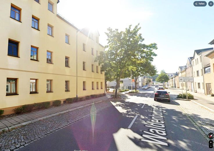 Ansicht von Waldenburger Str.