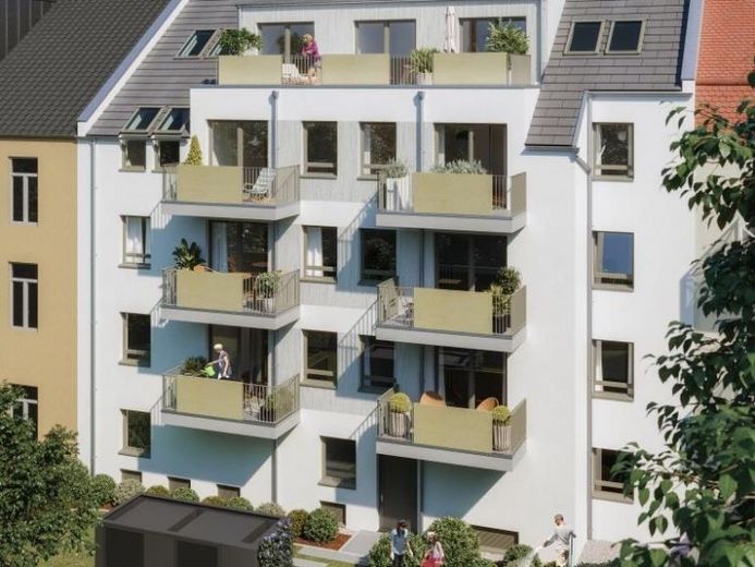 RUHIGE 4-RAUM WOHNUNG MIT LIFT IN LAUBEGAST – Foto 1