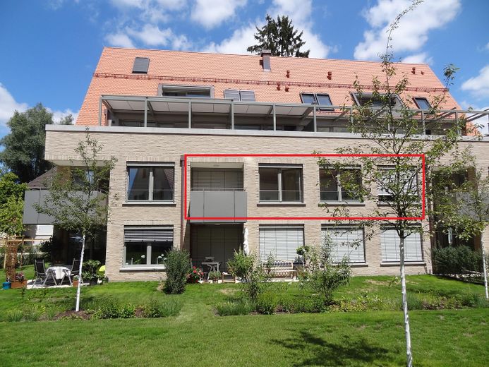 Nieuwbouw, eerste bewoning: hoogwaardige 2-kamerwoning op toplocatie in de Klosterhof in Ulm-Söflingen – Aussenansicht