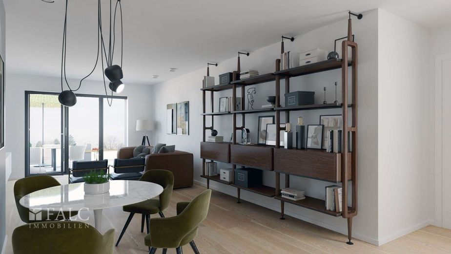 Wohnzimmer mit Ausblick