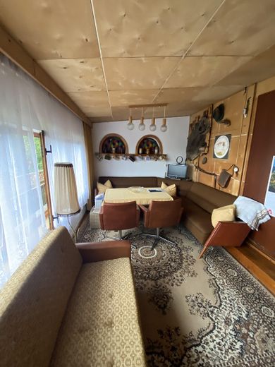 Blick in das Wohnzimmer