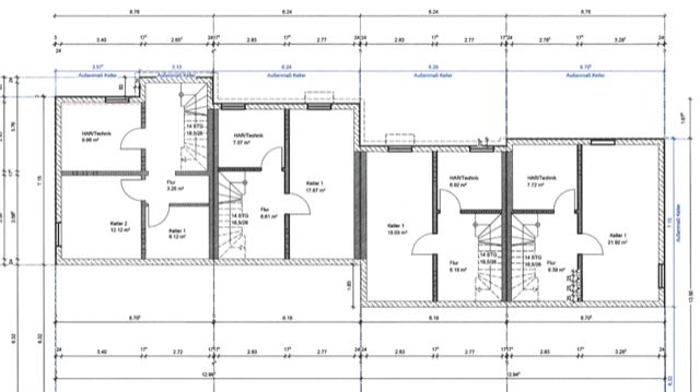 Keller mit Waschkeller/HWR