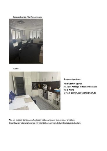 Besprechnung, Küche