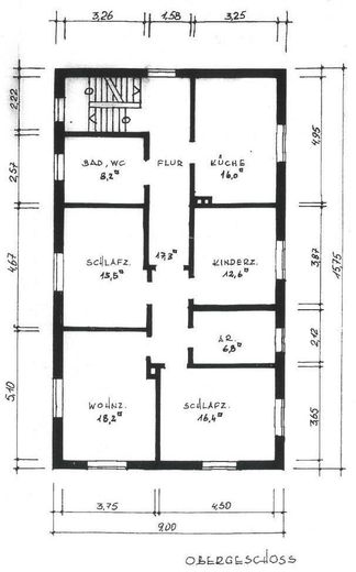 Grundriss 1. OG