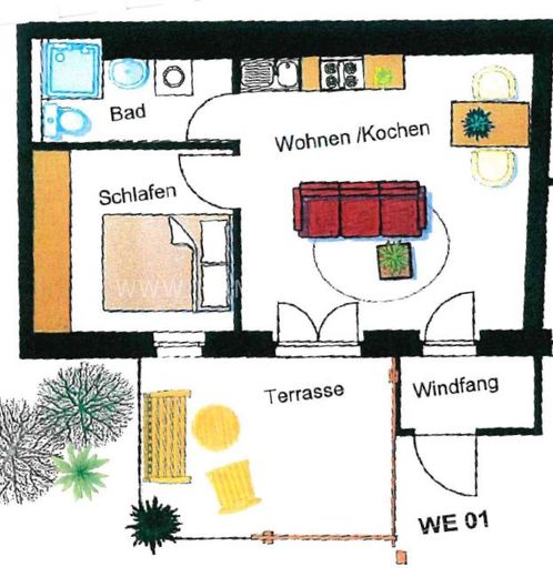 26710 HomeCompany Dresden सुसज्जित 2-कमरे का अपार्टमेंट / ड्रेसडेन-नॉयश्टाड्ट में टैरेस वाला अपार्टमेंट, अधिकतम 2 व्यक्ति – 3230ea6452ae043ab52630133b6de92bec458470.jpg