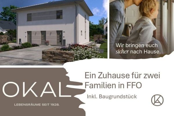 Gemeinsam bauen. Getrennt wohnen. Zusammen profitieren. Mit Okal ist das machbar!