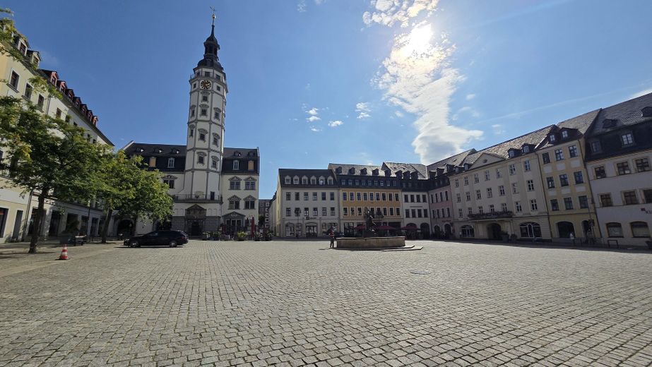 Hausblick auf den Markt