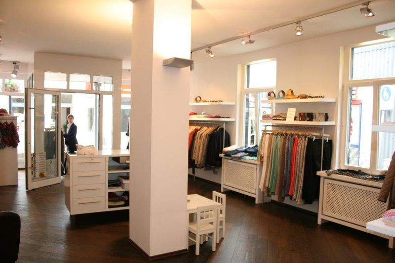 Innenansicht, Textil-Handel