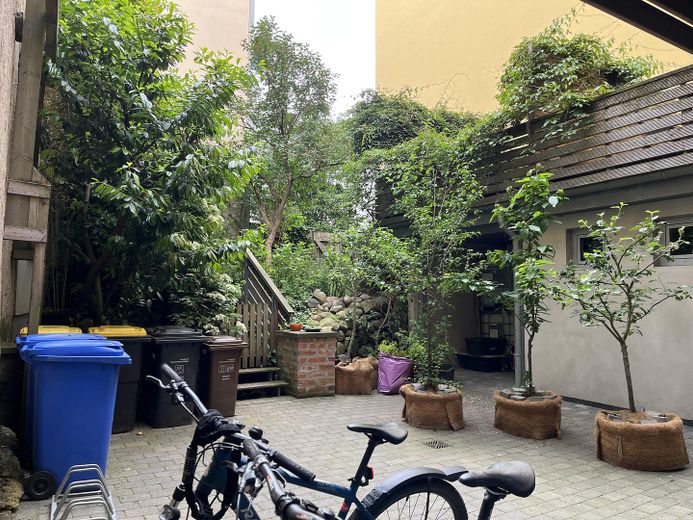 Provisionsfrei: Freundliche, gepflegte 3 Zi-Wohnung im Herzen der Altstadt Stralsunds – Hinterhof