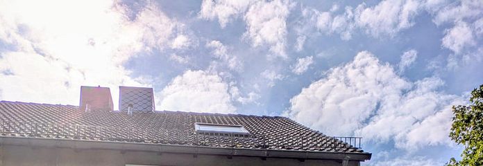 Well-maintained end-of-terrace house in a quiet cul-de-sac with garage – Frontansicht