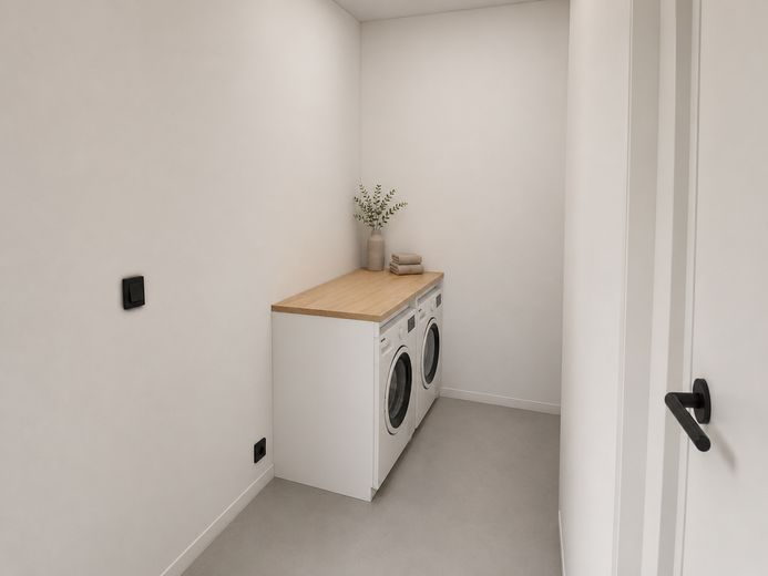5% AfA - Auf 124 m² stilvoll Wohnen oder mit Rendite vermieten - The Carpenters Loft – Hauswirtschaftsraum