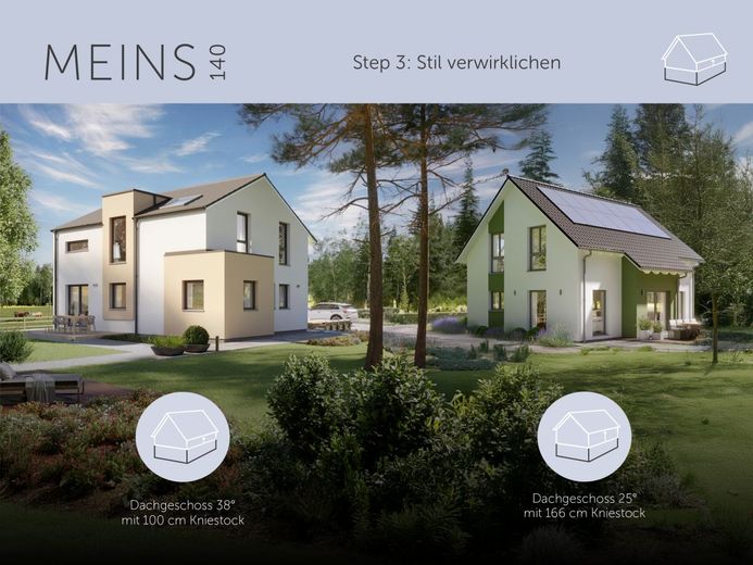 Ihr Traumhaus im Voralpenland: Einfamilienhaus in Bad Feilnbach – MEINS 140 Stilvarianten