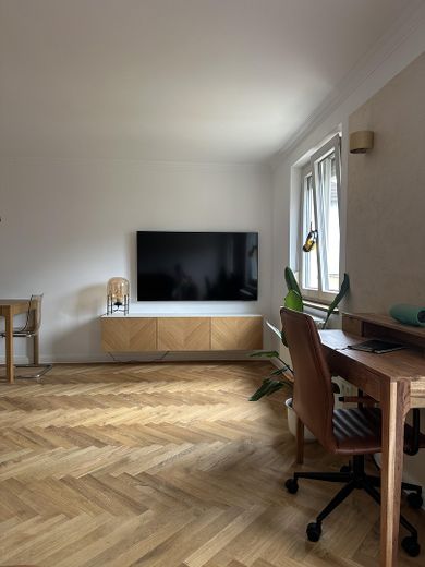 Hochwertig Möbliertes 2 Zi. Apartment Heilbronn – Wohnzimmer 3