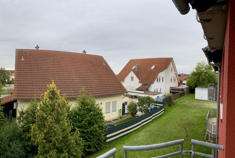 Balkonaussicht links