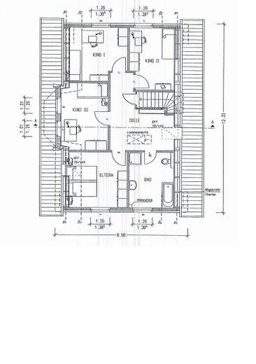 2 Wohneinheiten möglich – möbliertes Haus mit Poolprojekt & Potenzial – Dachgeschoss