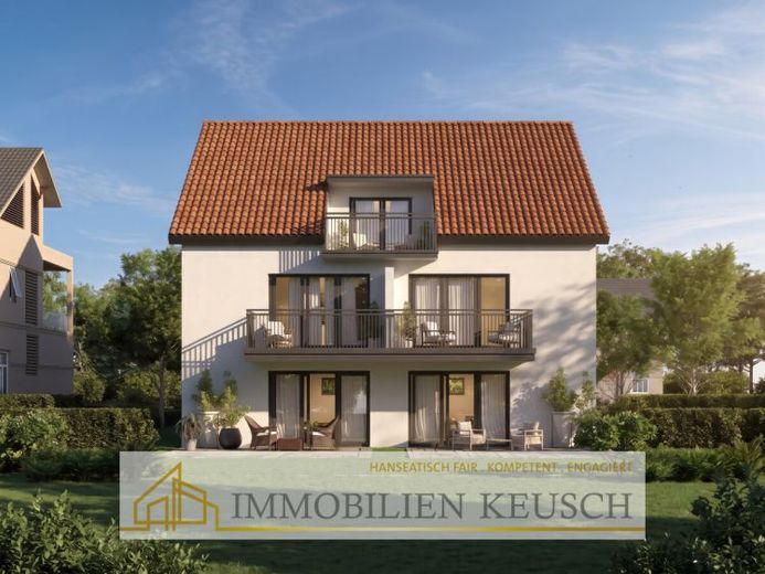 Neubau mit Fahrstuhl in begehrter & zentraler Lage von Achim im 1. OG mit Balkon--Stellplatz möglich – Foto 1