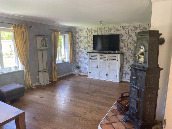 Landhaus "Rose Garden" direkt vor Sylt zu verkaufen! – Wohnbereich