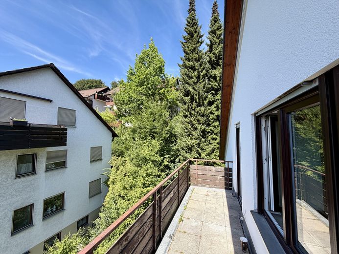Appartamento di 3 locali completamente ristrutturato con balcone, parquet in legno massello e posto auto duplex – Balkon