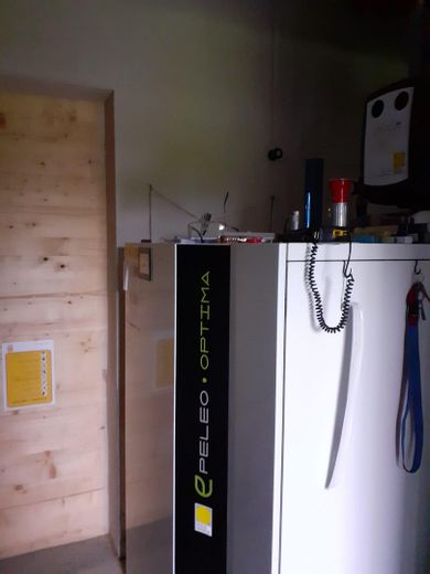 Pellet-Anlage