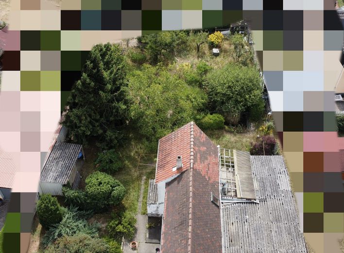 Luftbild Haus-hinten Garten