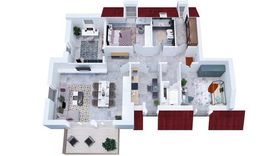 *Neuwertig & Zentral*: Geräumige 4-Zi.-Wohnung mit Balkon & Gäste-WC in Westerbeck – Foto 21