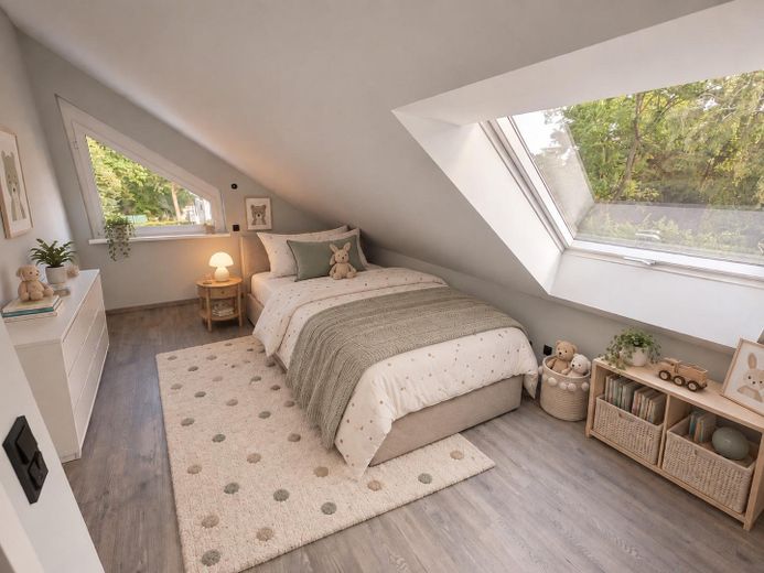 Helle & moderne Eigentumswohnungen in Wandlitz zu verkaufen – ... Kinderzimmer im DG