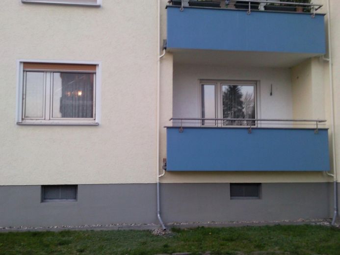 Südseite mit Balkon