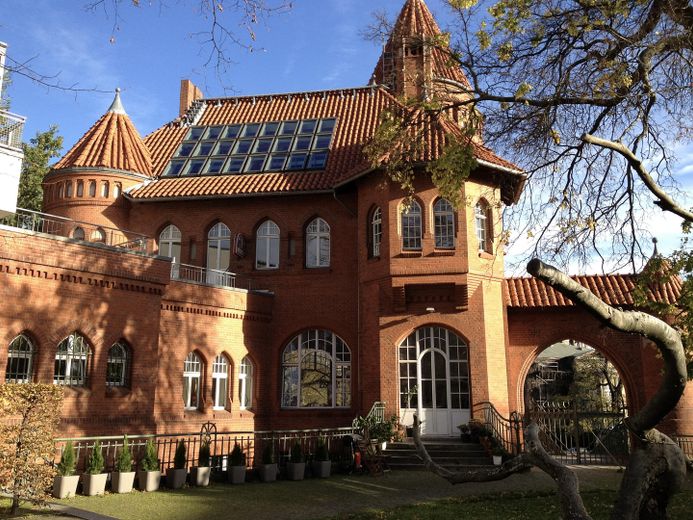 Blick vom Privatpark