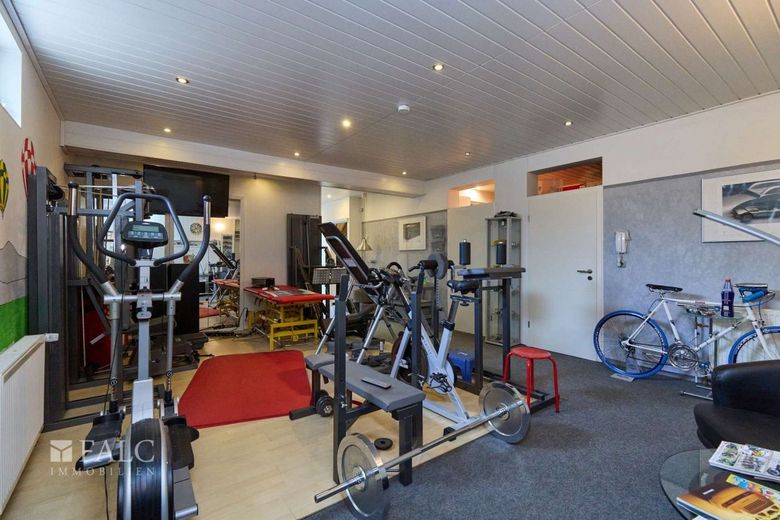 Aussergewöhnliches Architektenhaus sucht neuen Eigentümer – Fitness Keller