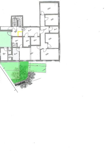 Grundriss Wohnung Nr. 2