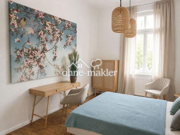 4er WG bietet helles 16 m² Zimmer vollmöbliert – direkt am Ringpark, 2 Min. vom Bahnhof – Foto 1