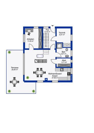 Herbstangebot 6 Zimmer EFH - Neubau - Münchaurach inkl. Grund – EG