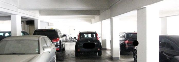 Posto auto in garage sotterraneo chiuso vicino al centro di Ludwigshafen in affitto
