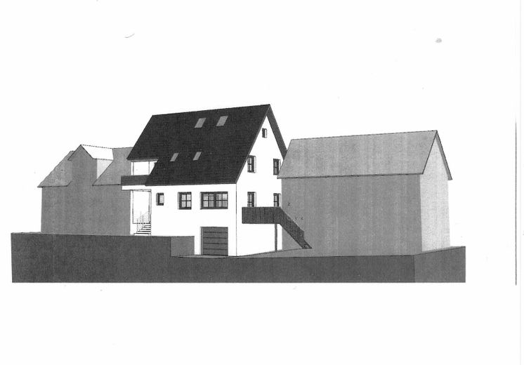 Charmantes EFH im Ensemble mit Altbau, Scheune, Wiese – Ensemble m. Altbau u. Scheune