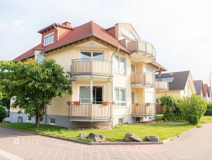 Tolle helle 3 Zimmer-Wohnung mit 2 Balkonen ruhige Lage – Ruhige Lage