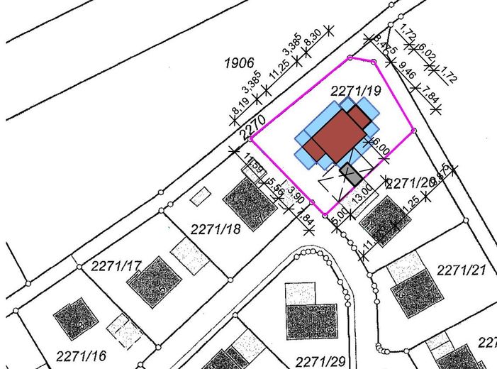 Geniş balkonlu modern 1 odalı daire – Bauplatz im Bebauungsplan