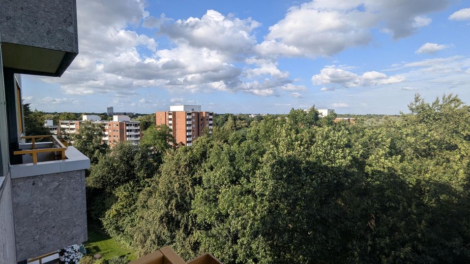 Ruhige 2 Zimmer mit schönen Ausblick ins Grüne – Ausblick